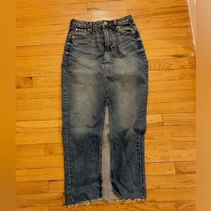 H&M denim skirt